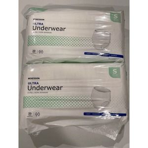 McKesson Adult Disposable Pull On Up Underwear Diapers S Heavy Absorb 2- 22 Ct
